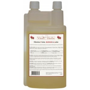 Vitamine E, Sélénium & Lysine 1L Vital Herbs