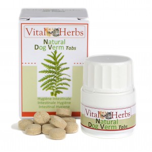 Natural Dog'Verm TABS Chiens & Chats Vital Herbs