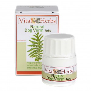 Natural Dog'Verm TABS Chiens & Chats Vital Herbs