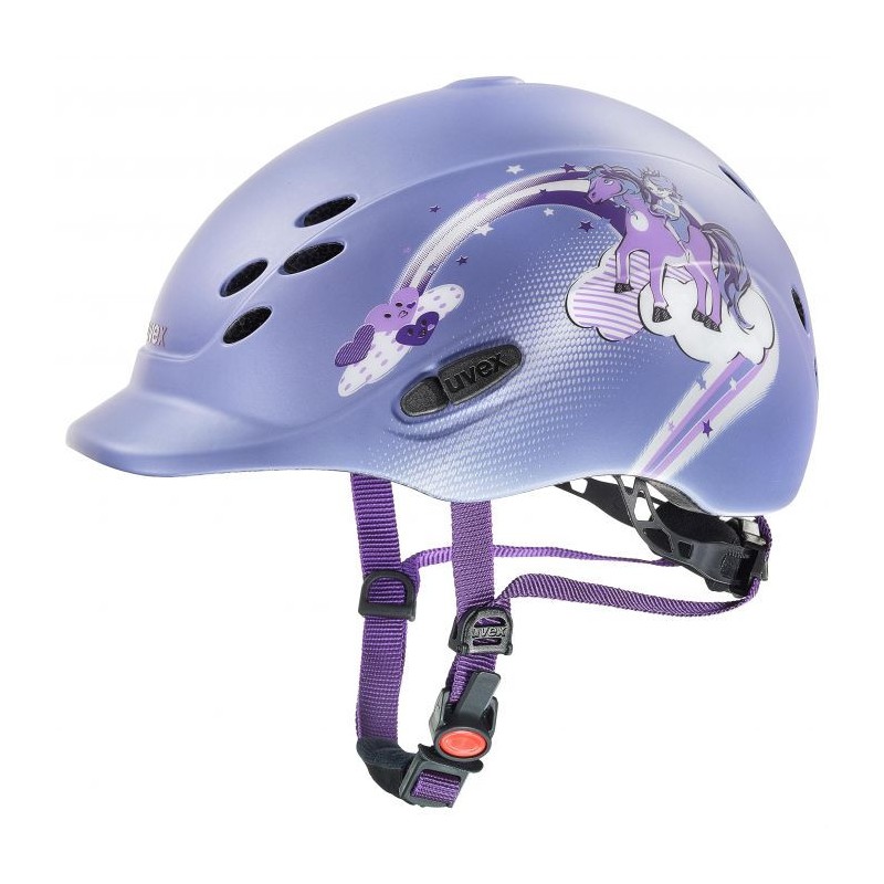 Casque enfant UVEX Onyxx friends VIOLET