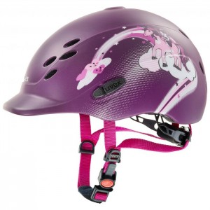 Casque enfant UVEX Onyxx friends MAUVE