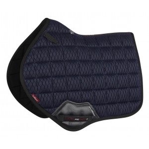 Tapis LeMieux CARBON MESH NAVY L  CC