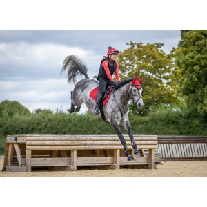 Tapis LeMieux RED CHILLI Classic Suede DRESSAGE