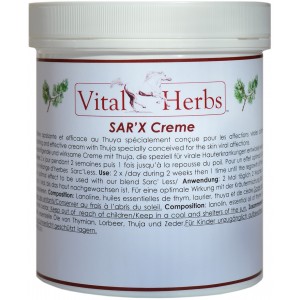 Sar'X / Sarc'Less crème nodules Vital Herbs