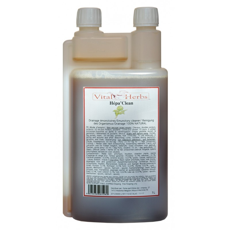 Hépa'Clean liquide 1L Vital Herbs